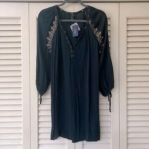 Forever 21 Dress with embroidery